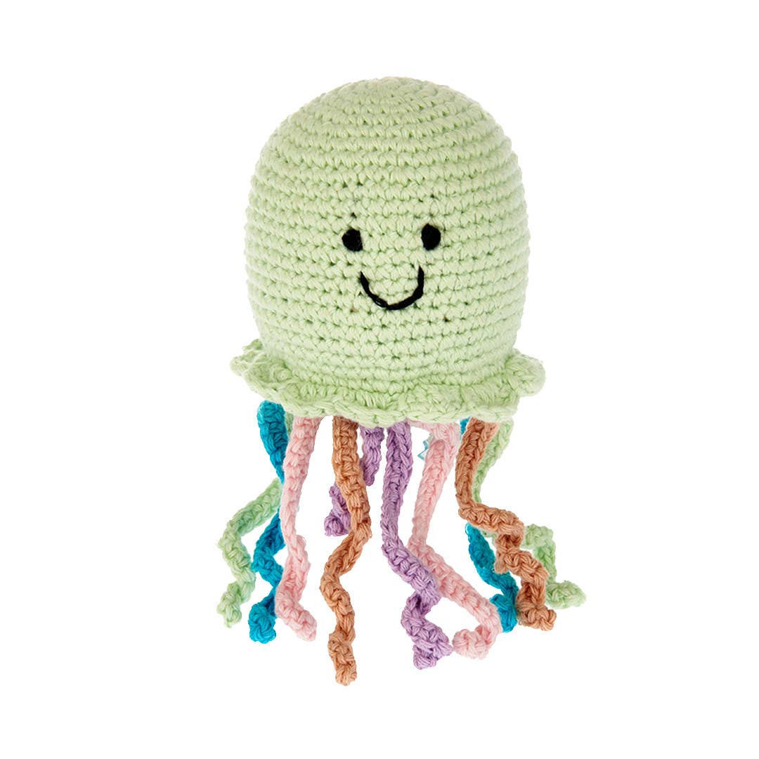 Knit Jellyfish Rattle