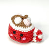 Knit Hot Cocoa Ornament