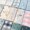 Charlie Snap Bib - Blue Fish