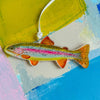 Rainbow Trout Acrylic Ornament