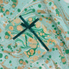 Hand Printed Marbled Wrapping Paper Sheets- Green Pebble