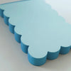 Scalloped Edge Notepad | Aqua + Blue Edge
