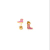 Cowboy Boot Stud Earrings