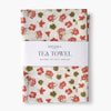 Linen Tea Towel- Geranium