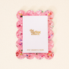 Mini Acrylic Magnet Frame- Confetti Pink