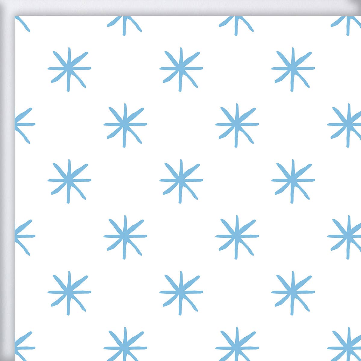 Blue Stars Wrapping Sheets (S/3 Sheets)