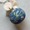 Midnight Floral Hand Painted Ornament