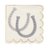 Horseshoe Cocktail Napkins (S/18)