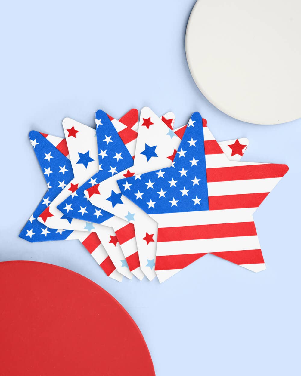 Stars & Stripes Napkins (S/50)