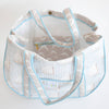 Monogrammed Expandable Tote- Sailboat