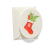 Letterpress Enclosure Card- Stocking