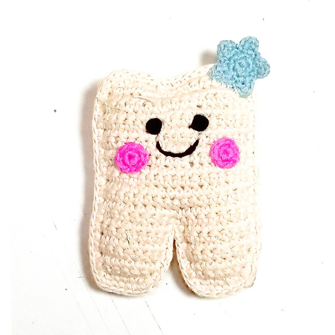Knit Tooth Fairy Pillow