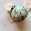 Peonies Hand Painted Ornament