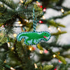 Needlepoint Ornament- Dinosaur