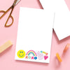 Peace Love & Happy Notepad