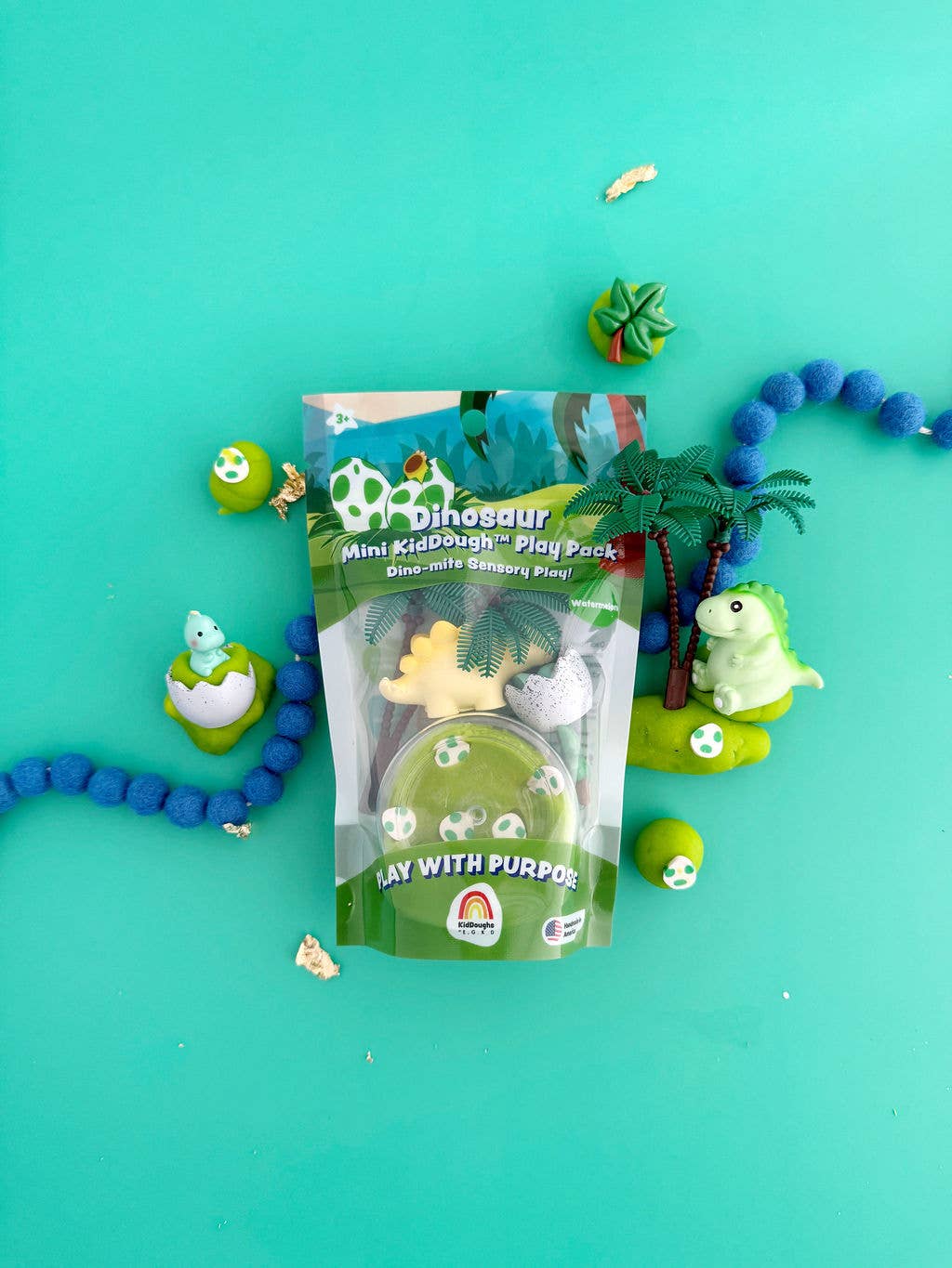 Dinosaur Mini Play Dough Pack