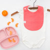 Charlie Snap Bib - Strawberry