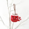 Knit Hot Cocoa Ornament
