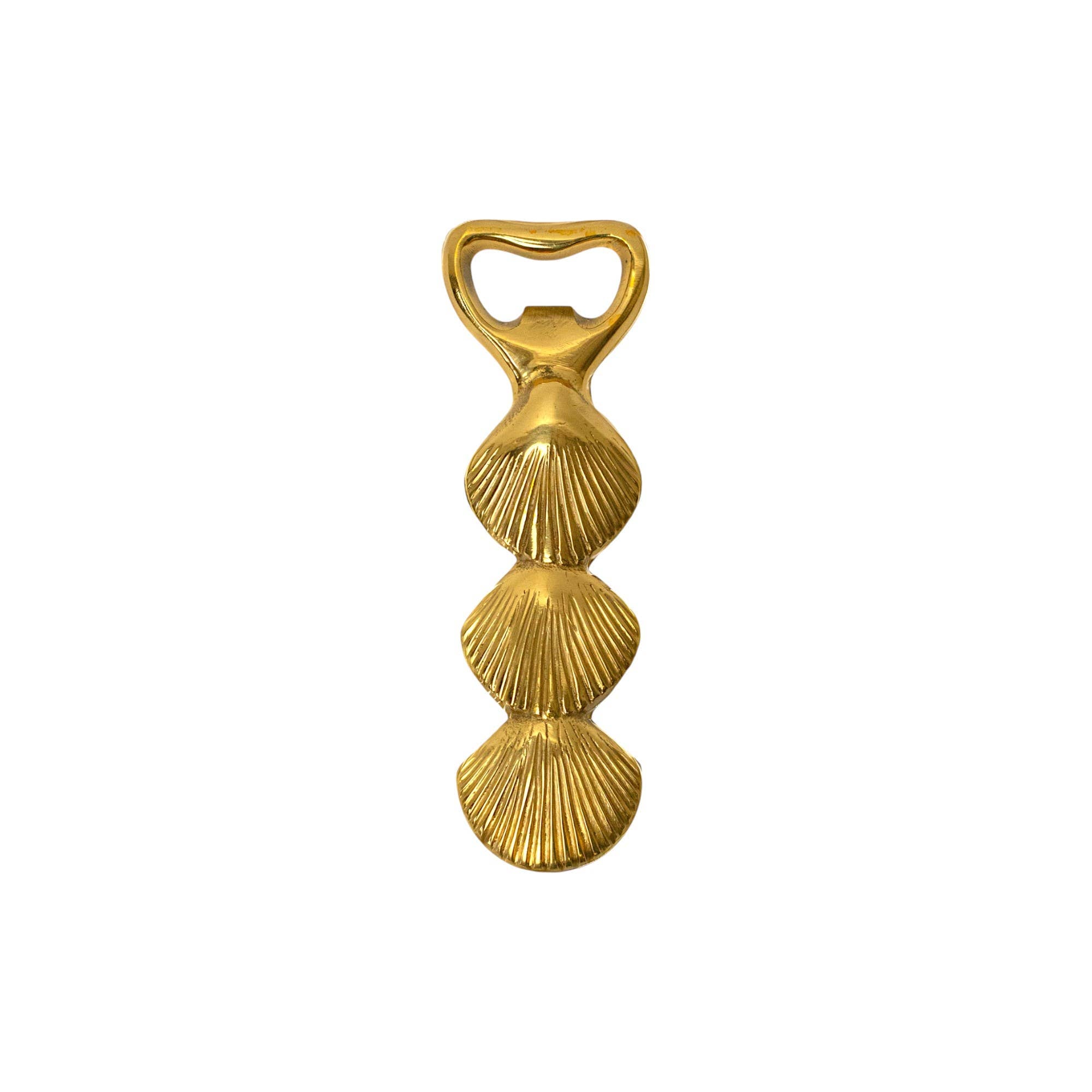 Brass Seashell Bottle Opener