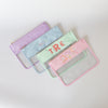 Monogrammed Clear Zipper Pouch