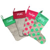 Monogrammed Christmas Stockings