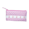 Monogrammed Smocked Accessory Pouch