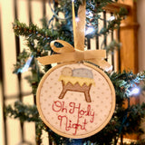 Embroidery Hoop Ornament