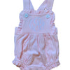 Monogrammed Cotton Ruffle Sunsuit