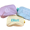Monogrammed *Seersucker* Dopp Kit