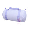 *Seersucker* Medium Duffle Bag