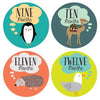 Monthly Baby Growth Stickers - Animal Collection
