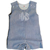 Boys Monogrammed Shortalls