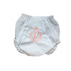Monogrammed White Eyelet Bloomers