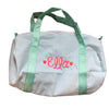 *Seersucker* Medium Duffle Bag