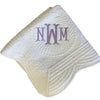 Monogrammed Baby Quilt