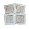Monogrammed Cocktail Napkins