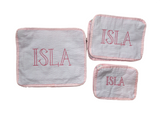 Monogrammed Packing Cubes