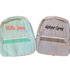 Kids Small *Seersucker* Backpack