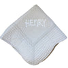 Monogrammed Baby Quilt