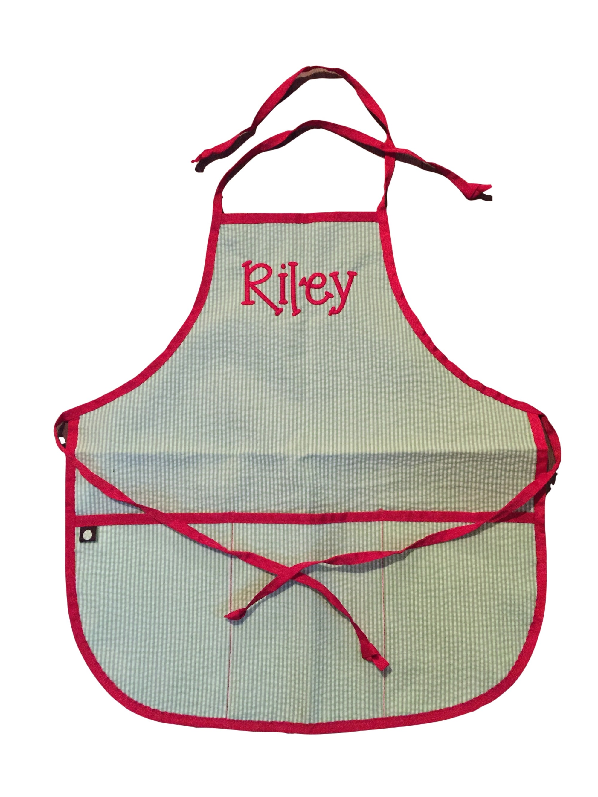 Kids Monogrammed Apron