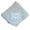 Monogrammed Cotton Baby Blanket