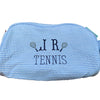 Monogrammed *Seersucker* Dopp Kit