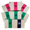 Monogrammed Canvas Pouch