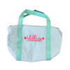 *Seersucker* Medium Duffle Bag