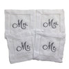 Monogrammed Cocktail Napkins