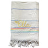 Monogrammed Turkish Towel