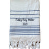Monogrammed Turkish Towel
