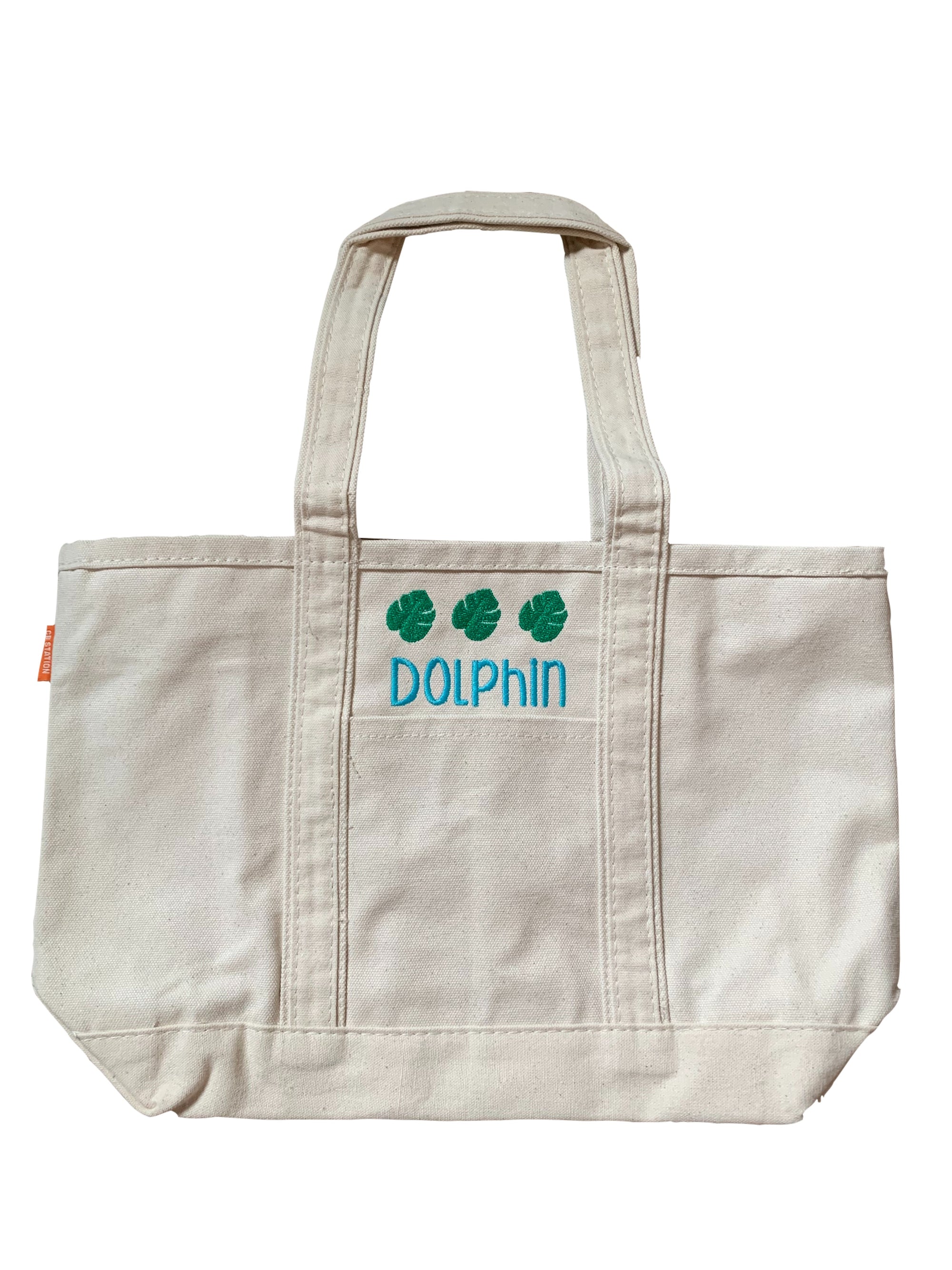 Monogrammed Medium Boat Tote