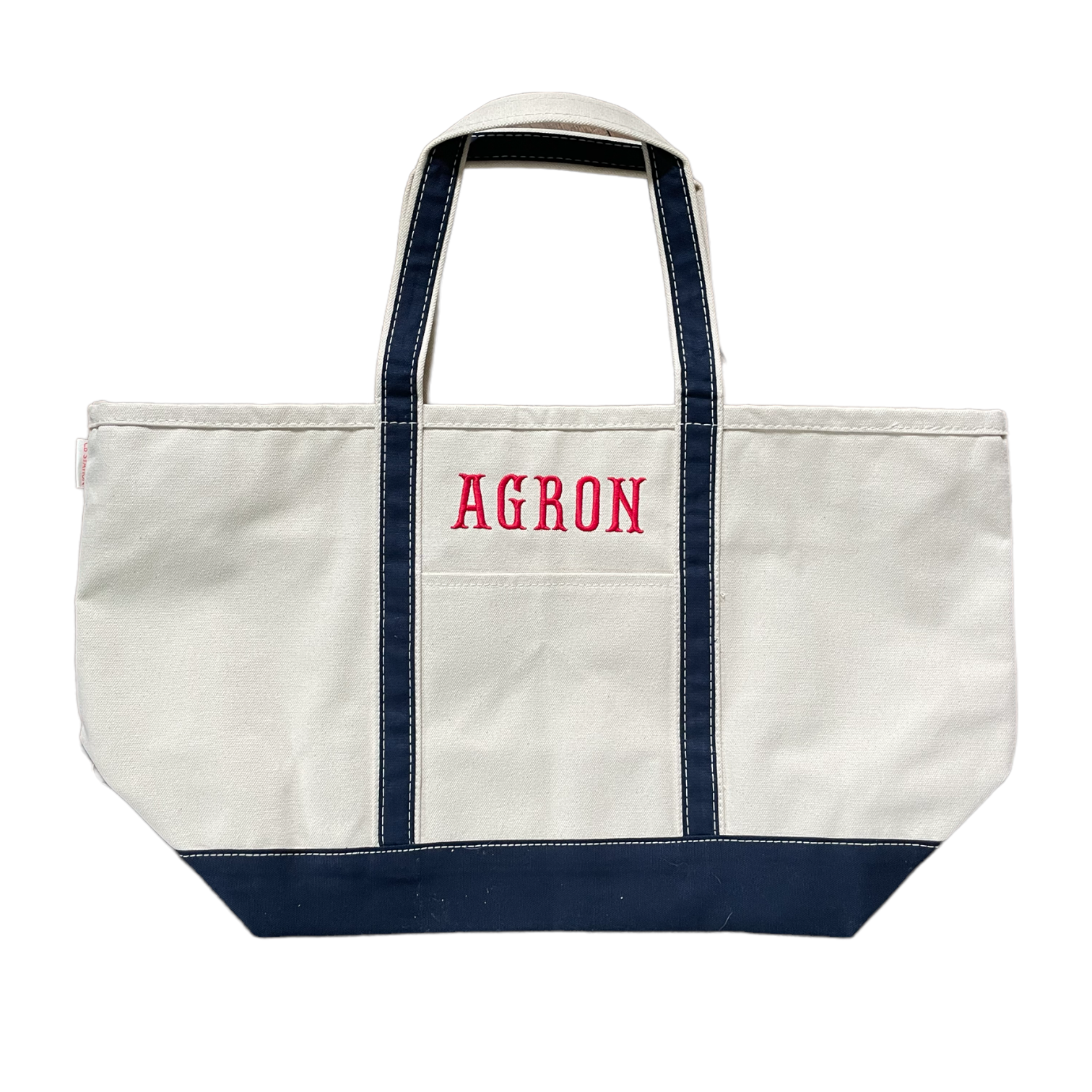 Monogrammed Large Boat Tote