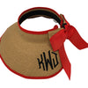 Monogrammed Travel Visor